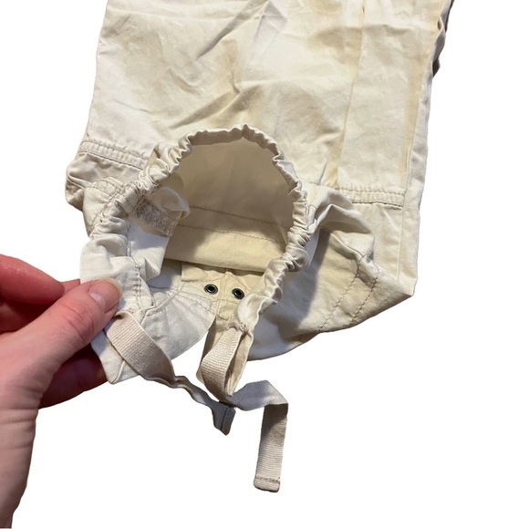 Y2K Bluenotes capri pants Sofia size 11 beach casual lightweight drawstring - Picture 2 of 7